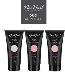 NeoNail Duo Acrylgel Akryl-Żel Piękne Długie i Trwałe Paznokcie Każdego Dnia! 15ml - Clear - bezbarwny ,6101