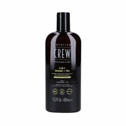 American Crew 3-in-1 Szampon, Żel Pod Prysznic i Odżywka w Jednym GINGER+ TEA, 450ml