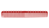 Y.S.Park Professional YS-336 Red - Grzebień do Strzyżenia Włosów, Czerwony