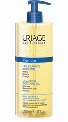 Uriage Xemose Huile Lavante, Olejek do Kąpieli, Chroni Skórę Przed Przesuszeniem i Łagodzi Swędzenie, 500ml