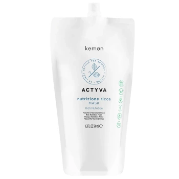 Kemon Actyva Nutrizione Ricca Maska Intensywnie Nawilżająca Włosy 500ml