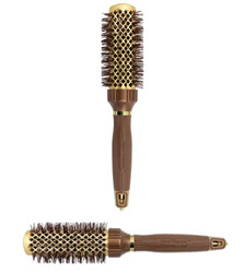 Olivia Garden NanoThermic PowerGrip, Ceramiczna Szczotka z Jonizacją do Modelowania Włosów, 34mm
