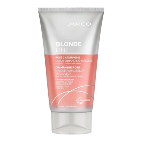 Joico Blonde Life Color Enhancing Masque Rose, Odżywcza Maska Tonująca do Włosów Blond 150ml