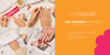 Naklejki Hybrydowe Gel Stickers Easy on Simplest Manicure 20szt.