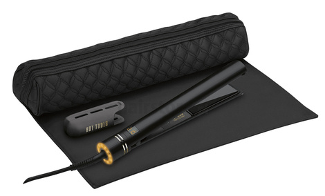 Hot Tools Professional Black Gold Evolve, Prostownica, Lokówka do Włosów, LCD, 32mm