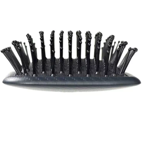 Kent.Salon Large-Fine Paddle Brush KS05, Duża Szczotka Wiosłowa z Nylonem, Pneumatyczna Poduszka