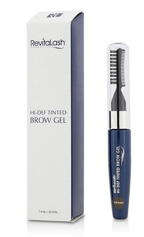 Revitalash Hi-Def Tinted Brow Gel Wielozadaniowy Stylizująco-Koloryzujący Żel do Brwi 7.4ml Jasny Brąz