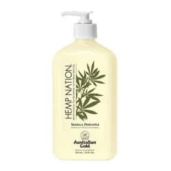 Australian Gold Hemp Nation Vanilla Pineapple Body Lotion, Nawilżający Balsam do Ciała z Olejem Konopnym, 535ml