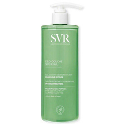 SVR Spirial Deo Douche, Odświeżający Żel do Mycia Ciała o Właściwościach Dezodorantu, 400ml