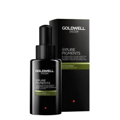 Goldwell @Pure Pigments - Kolorowe Pigmenty do Farb, 50ml - Matte Green - Matowa Zieleń