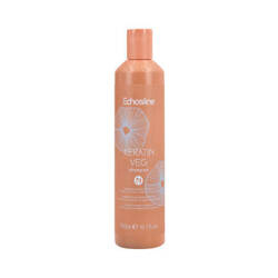 Echosline Keratin Veg Shampoo,Wegański Odbudowujący Włosy Szampon z Keratyną, 300ml