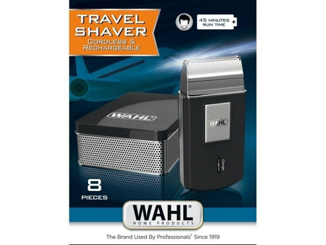 Wahl Travel Shaver Podróżna Golarka Bezprzewodowa, Srebrna, 3615-1016