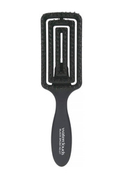 Waterclouds Black Brush Flex Vent Mini No.27, Szczotka do Rozczesywania Włosów z Włosiem Dzika i Nylonem