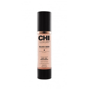 CHI Luxury Black Seed Oil Intense Repair Hot Treatment, Kuracja Odbudowująca Włosy z Czarnuszką, 50ml
