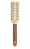  Olivia Garden Style Vent Nylon Gold & Brown, Antystatyczna Wentylowana Szczotka do Modelowania Włosów