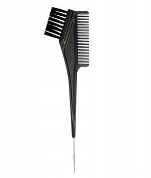 Pędzelek z Grzebieniem i Szpikulcem do Farbowania Włosów