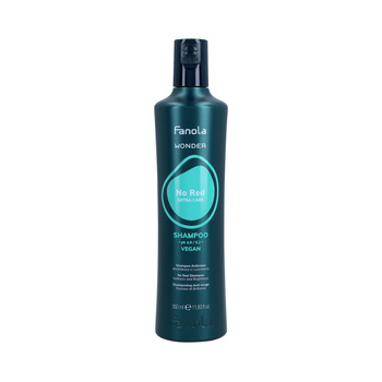 Fanola Wonder No Red Extra Care Shampoo - Szampon Neutralizujący do Włosów Brązowych 350ml