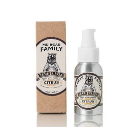 Mr Bear Family Beard Shaper Citrus, Odżywczy i Nawilżający Balsam do Brody, Cytrusowy, 50ml