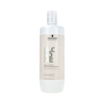 Schwarzkopf BlondMe Bond Repair Nourishing, Łagodny Szampon do Włosów Suchych 1000ml