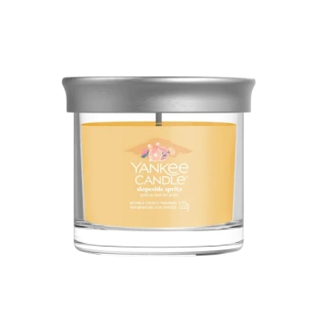 Yankee Candle Tumbler Slopeside Spritz, Mała Świeca Sojowa z Jednym Knotem, 122g