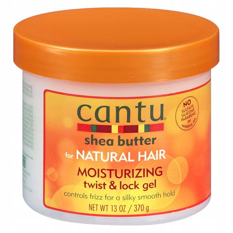 Cantu Moisturizing Twist & Lock Gel, Wzmacniający i Utrwalający Żel do Stylizacji Włosów Kręconych 370g