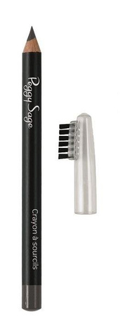 Peggy Sage Crayon A Sourcils Noir Kredka do Brwi Ze Szczoteczką Czarna 130213