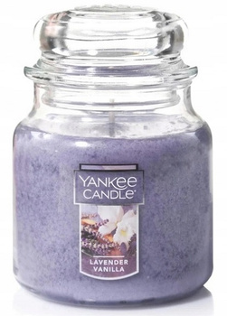 Yankee Candle Small Jar Lavender Vanilla Świeca Zapachowa 104g