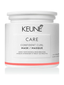 Keune Care Confident Curl Mask - Luksusowa Maska do Włosów Suchych i Kręconych, 200ml