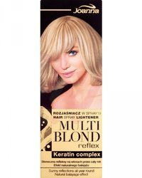 Joanna Multi Blond Reflex Keratin Complex Hair Spray Lightener Rozjaśniacz w Sprayu 150ml
