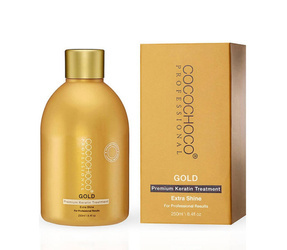 CocoChoco Keratyna Gold do keratynowego prostowania włosów, 250ml