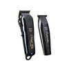 Wahl Barber Combo Detailer Li + Magic Clip Cordless Black Limited, Bezprzewodowa maszynka i Trymer do Włosów