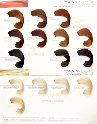 L'Oreal Dia Richesse, Toner do Włosów, Półtrwała Farba do Włosów Bez Amoniaku 50ml