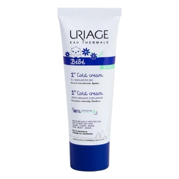 Uriage Bebe 1st Cold Cream Face, Hands & Body, Krem Nawilżający Dla Dzieci do Skóry Suchej i Bardzo Suchej 75ml