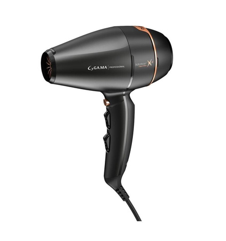 Ga.Ma Italy Bravo 90 X8 Oxy Active, Profesjonalna Suszarka do Włosów z Jonizacją, Generatorem Ozonu i Dyfuzorem, 2400W