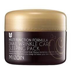 Mizon Snail Wrinkle Care Sleeping Pack, Maska na Noc Przeciwzmarszczkowa ze Śluzem Ślimaka, 80ml