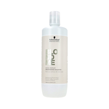 Schwarzkopf BlondMe Bond Repair Brightening, Rozjaśniający Szampon do Włosów Blond, 1000ml