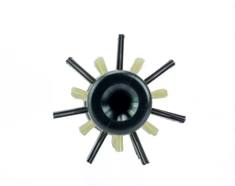 Kent.Salon Combo Curling & Straightening Brush KS14, Szczotka do Kręcenia i Prostowania Włosów z Włosiem Naturalnym i Nylonem, 36mm