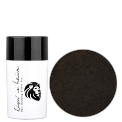 LION' PRO Dark Brown, Mikrowłókna, Puder Zagęszczający Włosy, Ciemny Brąz, 12g