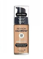 Revlon Colorstay Makeup Golden Beige (300) - Podkład w Płynie Dla Cery Tłustej i Mieszanej, 30ml