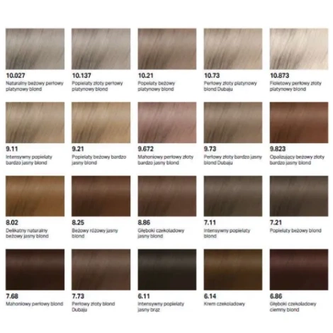 Mila Milaton High Cover lipid, Farba do włosów 10,73