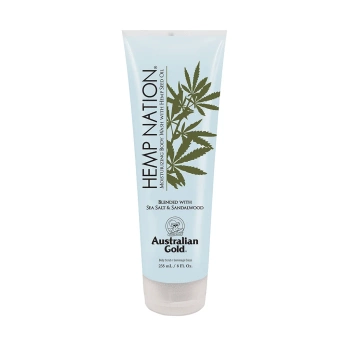Australian Gold Hemp Nation Sea Salt & Sandalwood Body Wash, Oczyszczający i Nawilżający Żel Pod Prysznic, 230ml