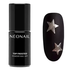 NeoNail Top Frosted Powder Nail Art Lakier Hybrydowy 7.2ml - 9879