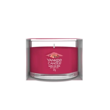 Yankee Candle Santa On Skis, Mini Świeca Sojowa, Zimowa Przygoda, 37g