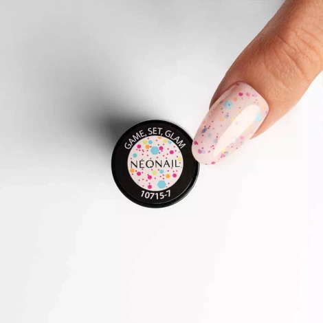 NeoNail Lakier Hybrydowy - 10715 - 7.2ml - Game, Set, Glam