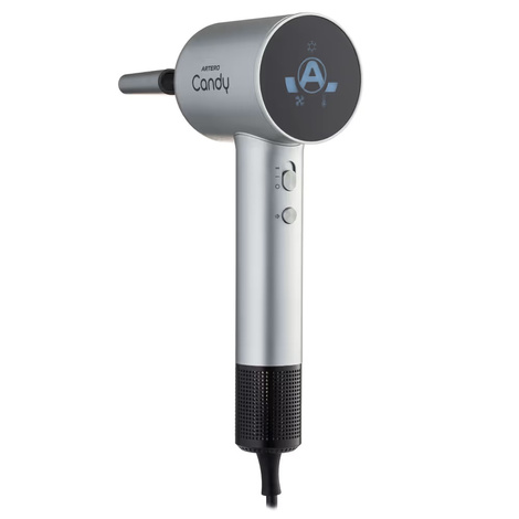 Artero Szuszarka Gray Candy, Suszarka Bezszczotkowa LCD z Jonizacją -USZKODZONE PUDEŁKO-