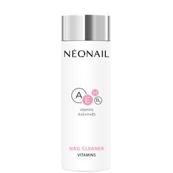 NeoNail Nail Cleaner Vitamins Płyn do Odtłuszczania Naturalnej Płytki Paznokcia z Witaminami, 200ml