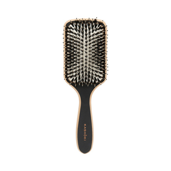 Kashoki Touch of Nature Paddle Brush, Drewniana Szczotka do Włosów z Włosiem Dzika