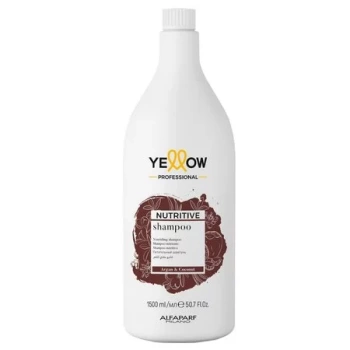 Alfaparf Yellow Nutritive Shampoo, Szampon Nawilżający do Włosów, 1500ml