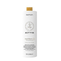 Kemon Actyva Equilibrio Greasy Scalp Szampon do Przetłuszczającej się Skóry Głowy i Suchych Włosów 1000ml