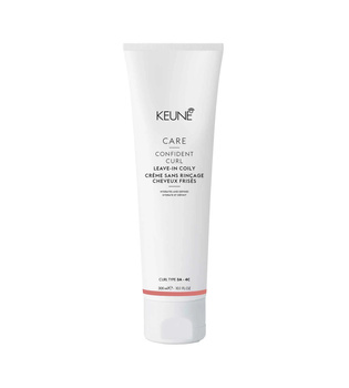 Keune Care Confident Curl Leave-In Coily, Krem Bez Spłukiwania do Włosów Falowanych, 300ml